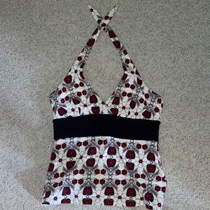 Floral Patagonia halter top